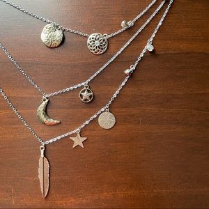 Layered Charm Necklace